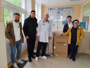 Дитячі медзаклади у Чернівцях отримали побутову техніку від благодійників